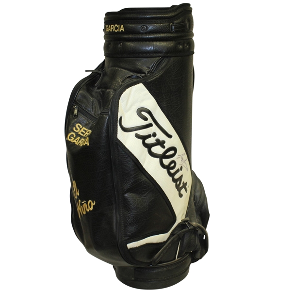 Sergio Garcia Signed Personal Used Titleist El Nino Golf Bag JSA ALOA