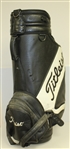 Sergio Garcia Signed Personal Used Titleist 'El Nino' Golf Bag JSA ALOA
