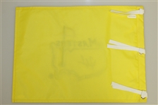 Fred Couples Signed Undated Masters Embroidered Flag JSA #Q23206