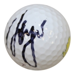 Sergio Garcia Signed Masters Logo Golf Ball Beckett #E62887