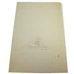 1971 Ryder Cup at Old Warson Complete Set of Lithographs & Booklet