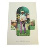 1971 Ryder Cup at Old Warson Complete Set of Lithographs & Booklet