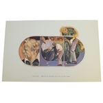 1971 Ryder Cup at Old Warson Complete Set of Lithographs & Booklet