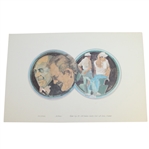 1971 Ryder Cup at Old Warson Complete Set of Lithographs & Booklet