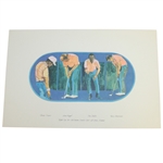 1971 Ryder Cup at Old Warson Complete Set of Lithographs & Booklet