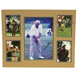 Arnold Palmer Signed Photo with Matted Photo Display - Presidents Cup JSA ALOA
