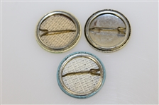 1961, 1962, & 1965 Titleholder's Championship Contestant Badges - Augusta, Ga.