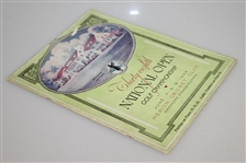 1934 US Open Championship at Merion Cricket Club Program - Olin Dutra Winner
