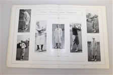 1934 US Open Championship at Merion Cricket Club Program - Olin Dutra Winner