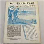 1934 US Open Championship at Merion Cricket Club Program - Olin Dutra Winner