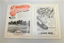 1946 US Open Championship at Canterbury Program - Lloyd Mangrum Winner