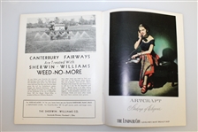 1946 US Open Championship at Canterbury Program - Lloyd Mangrum Winner