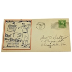 1933 Augusta National Golf Club Bobby Jones Course Opening FDC - Red