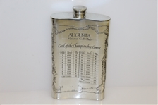 Augusta National Golf Club English Pewter Golf Flask - Great Condition