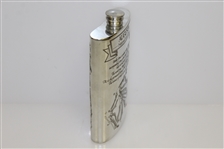 Augusta National Golf Club English Pewter Golf Flask - Great Condition