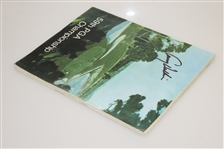 Lanny Wadkins Signed 1977 PGA Championship at Pebble Beach Official Program JSA ALOA
