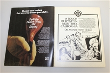 Lanny Wadkins Signed 1977 PGA Championship at Pebble Beach Official Program JSA ALOA