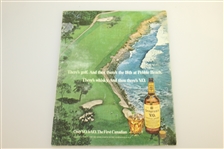 Lanny Wadkins Signed 1977 PGA Championship at Pebble Beach Official Program JSA ALOA