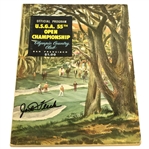 Jack Fleck Signed 1955 US Open Championship at Olympic Club Official Program JSA ALOA