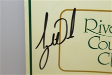 Tiger Woods Signed 1996 College Victory Riverside Country Club Scorecard JSA FULL #Z71546