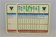 Tiger Woods Signed 1996 College Victory Riverside Country Club Scorecard JSA FULL #Z71546