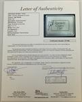 Tiger Woods Signed 1996 College Victory Riverside Country Club Scorecard JSA FULL #Z71546