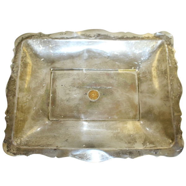 Don Cherrys 1958 Long Island Amateur Championship Winner Sterling Tray