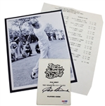 Sam Snead Signed Legends of Golf Players Guide with Photo & Pairing Sheet PSA/DNA #P34685