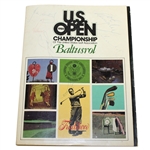 1980 US Open Program Signed by Winner Nicklaus, Palmer, Seve, & Others JSA ALOA
