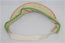 Payne Stewart & Arnold Palmer Signed Vintage Visor JSA ALOA
