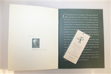 Arnold Palmer Signed Arnold Palmer Exhibition Program with Inkster & Andrade - 1992 JSA ALOA 