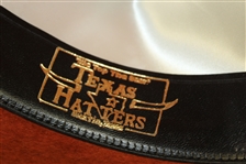 Don Cherry's Personal Burnt Orange 'Hook Em' Beaver 100 Texas Hatters Custom Hat