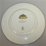 Augusta National Clubhouse Wedgwood Bone China Ltd Ed Plate #109 - Gifted to Bobby Jones' Son Robert Tyre III
