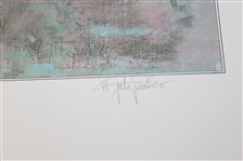 Sam Snead Signed Ltd Ed #3 Personalized Print - Also Signed by Artist Spitzmiller JSA ALOA