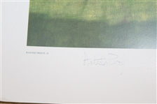 Steve Elkington Signed Riviera Country Club Artist Proof - Also Signed by Artist Baxter JSA ALOA