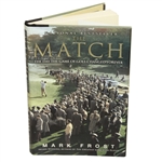 Ken Venturi Signed The Match Golf Book by Mark Frost JSA ALOA