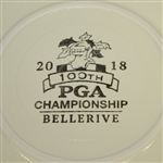 2018 PGA Champions' Dinner Gift from Justin Thomas - Plate Given to Past Champions