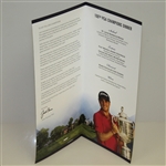 2018 PGA Champions Dinner Menu - 100th PGA Championship - Bellerive