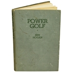 Ben Hogan Signed 1948 1st Edition Book Power Golf JSA ALOA