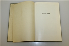 Ben Hogan Signed 1948 1st Edition Book 'Power Golf' JSA ALOA