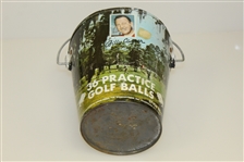 Classic Billy Casper Golf Ball Advertising Bucket - Sportsotron, Inc.