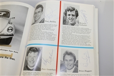 Teams Signed 1971 Ryder Cup Program with Four Badges/Crests/Shields JSA ALOA