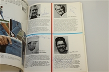 Teams Signed 1971 Ryder Cup Program with Four Badges/Crests/Shields JSA ALOA