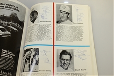 Teams Signed 1971 Ryder Cup Program with Four Badges/Crests/Shields JSA ALOA