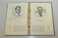 1929 Ryder Cup Bon Voyage Dinner Program Signed By Entire Team-PGA Star Joe Kirkwood Pers. Collection-JSA ALOA