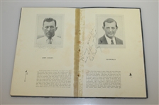 1929 Ryder Cup Bon Voyage Dinner Program Signed By Entire Team-PGA Star Joe Kirkwood Pers. Collection-JSA ALOA