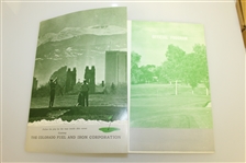 1960 US Open at Cherry Hills CC Official Program - Arnold Palmer Winner