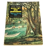 Jack Fleck Signed 1955 US Open at Olympic CC Official Program JSA ALOA
