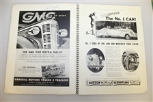 1937 US Open at Oakland Hills CC Official Program - Ralph Guldahl Winner