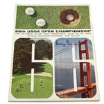 Billy Casper Signed 1966 US Open at The Olympic Club Program JSA ALOA